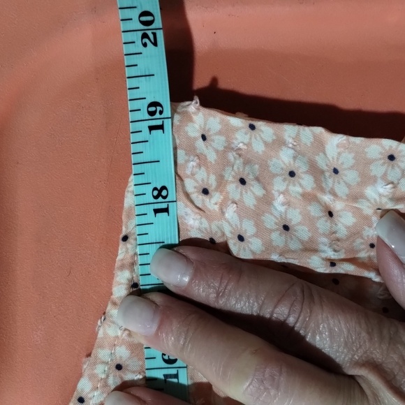 𝅺Love stitch Nordstrom Halter Peach size Large Boho Summer Vibes - Picture 12 of 12